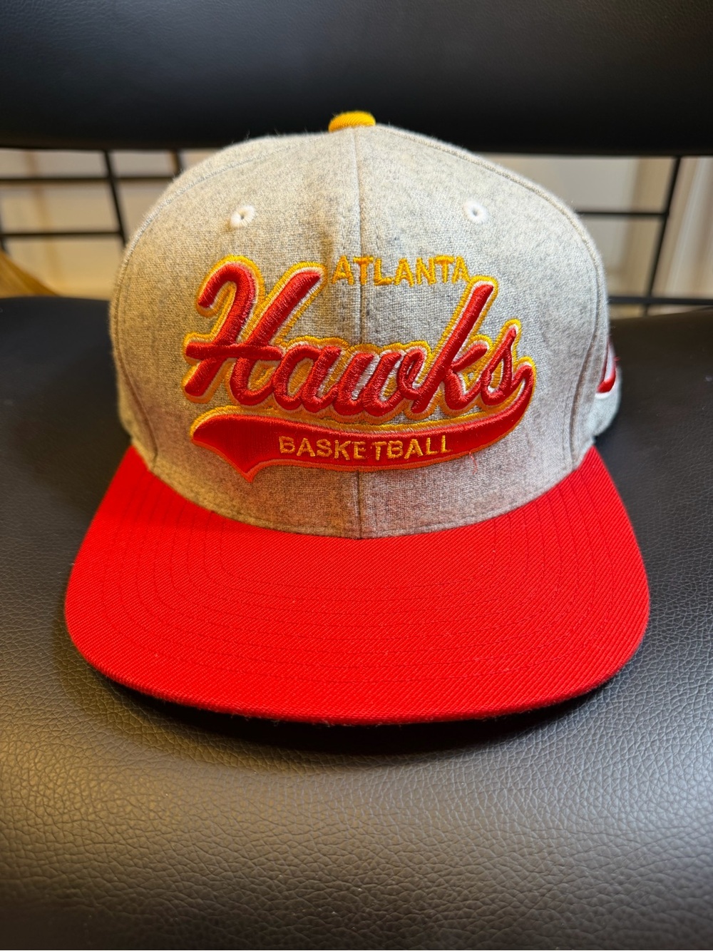 Mitchell & Ness Atlanta Hawks NBA Basketball Snapback Hat Hardwood Classics